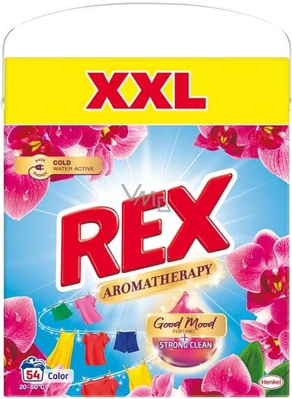 Rex Aromatherapy Color Orchid prací prášek
