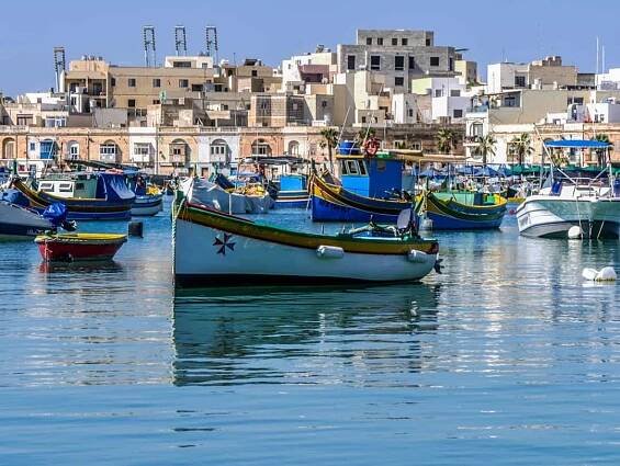 marsaxlokk harbour 