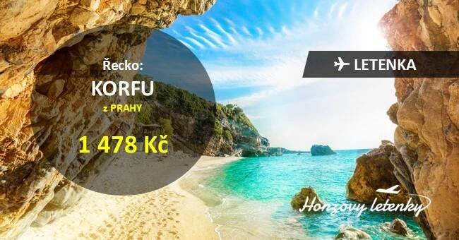 KORFU na konci sezóny - Honzovy letenky