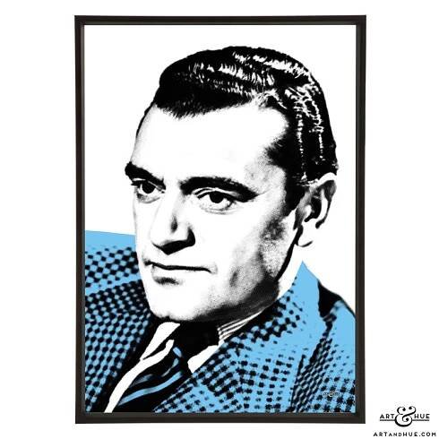 Jack Hawkins stylish pop art print by Art & Hue