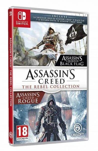 KOLEKCE ASSASSINS CREED REBEL - NINTENDO SWITCH KLÍČ AUTOMATICKÝ 24/7