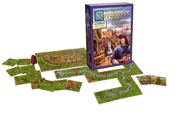                             Carcassonne 6. rozšíření - Král, hrabě a řeka                        