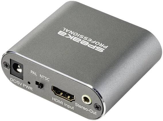 SpeaKa Professional TV, monitor konvertor SP-HSC-200 [HDMI - SCART] 3840 x 2160 Pixel : Půhy.cz