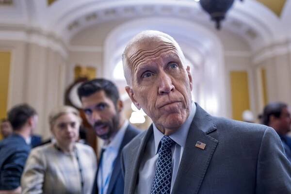 Thom Tillis rips Trump’s flirtation with firing Powell, and some other Senate Republicans agree