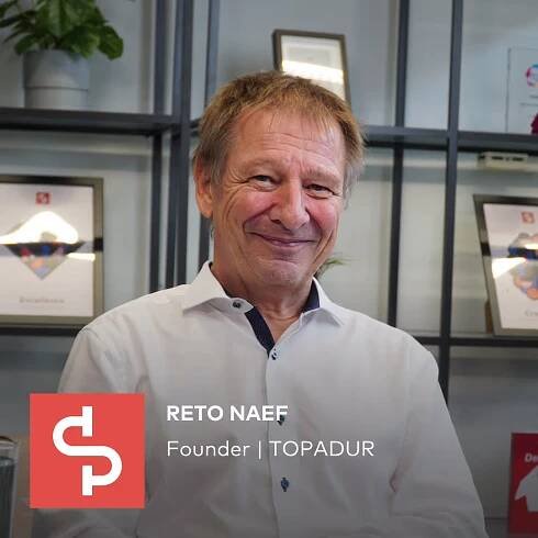 Reto Naef, founder TOPADUR, Swisspreneur Podcast