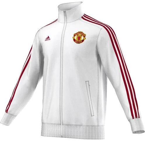 Pánská mikina adidas Manchester United FC 3S Training Top White