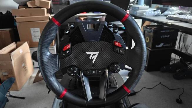 Thrustmaster T598 + Hypercar Wheel review: a great value PC/PS5 sim racing wheel and pedals built on novel tech