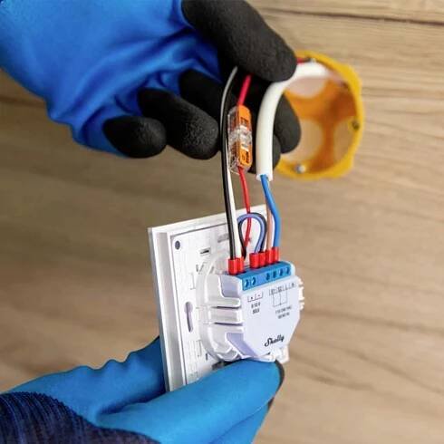 Shelly Shelly Plus 0-10V Dimmer stmívací akční člen Bluetooth, Wi-Fi
