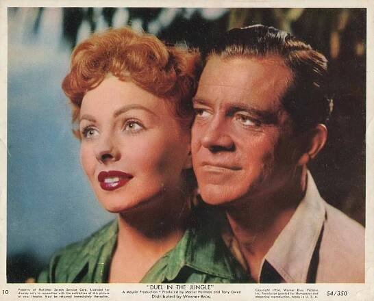 Jeanne Crain, Dana Andrews - Duel in the Jungle - Fotosky