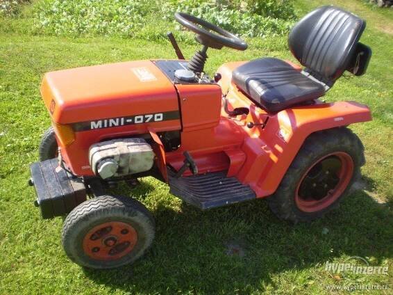 Prodám malotraktor MT8-070 mini s příslušenstvím - foto 3