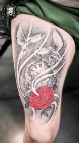 🌷 Tetování růží a květin - Psycho Doll Tattoo Studio