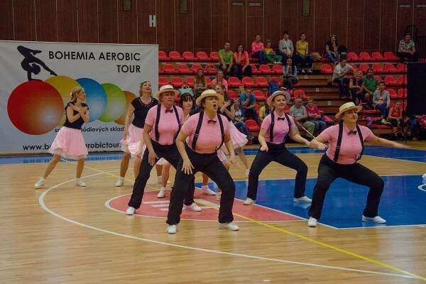 Fotodokumentace z 1.kola 2.4.2017 v Nymburce - Bohemian Aerobic Tour