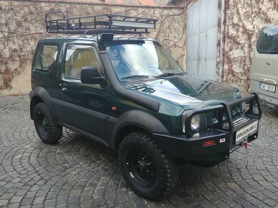 Suzuki Jimny - šnorchl, schnorchel, zvýšené sání. Cena 2700 - Inzerce / Bazar