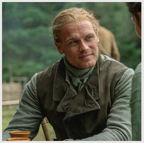 Outlander's Sam Heughan Jokes That Taylor Swift Should Leave Travis Kelce for Jamie Fraser