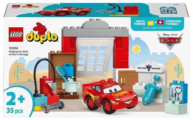 LEGO Duplo 10456 Návštěva McQueena v dílně Wójta Zygzak Auto