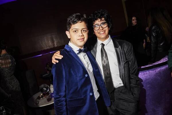 World premiere of Netflix's "Wednesday" on November 16, 2022 at Hollywood Legion Theatre in Los Angeles, California - Isaac Ordonez, Moosa Mostafa - Wednesday - Z akcí