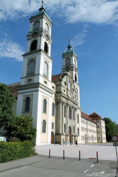 Ravensburg/Weissenau – St. Petrus und Paulus – Hauptorgel und Truhenorgel – Orgel Verzeichnis – Orgelarchiv Schmidt