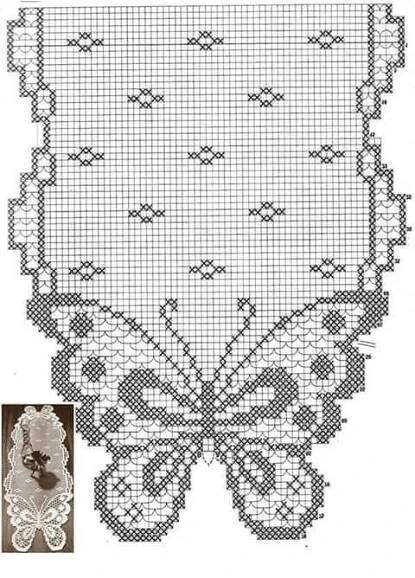 an image of a cross stitch butterfly