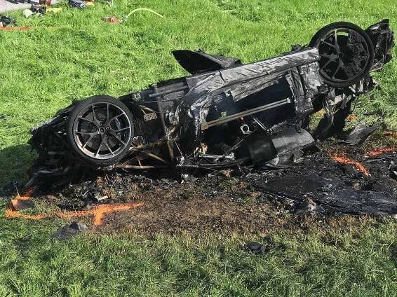 Richard Hammond měl ve Švýcarsku ošklivou nehodu.