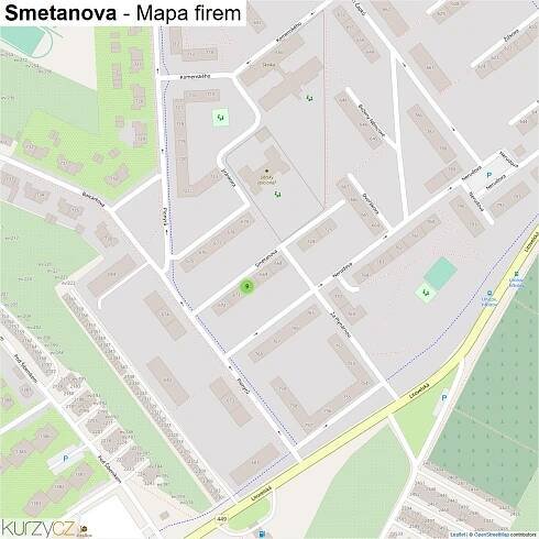 Smetanova - mapy | Kurzy.cz