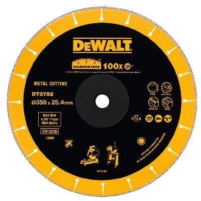 DT3752 DeWALT Diamantový kotouč pro rozbrušovačky 355x25,4mm