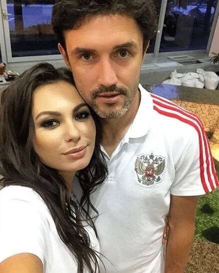 Inna Zhirkova - manželka ruského záložníka Yuriho Zhirkova