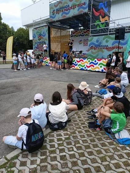 Sportovní akce (Olympiáda dětí a mládeže České Budějovice) - 3. - 9. třída - Základní škola a Mateřská škola Lhenice