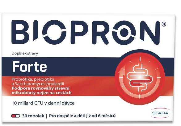 Biopron Forte probiotika a prebiotika tob.30