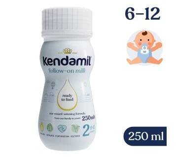 Kendamil Tekuté pokračovací mléko 2 (250 ml)