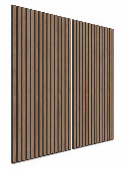 Denpanels Akustický panel WOOD dub, MDF, černá plsť, 120 x 60 x 2 cm nakoupit u OBI