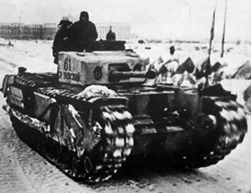 Nasazení britských pěchotních tanků Churchill v Rudé armádě – Druhá světová válka – druhasvetova.com
