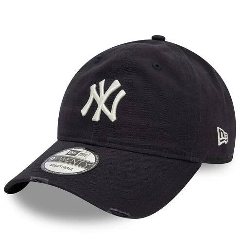 Kšiltovka New Era Distressed 9Forty New York Yankees 60595226 Tmavomodrá