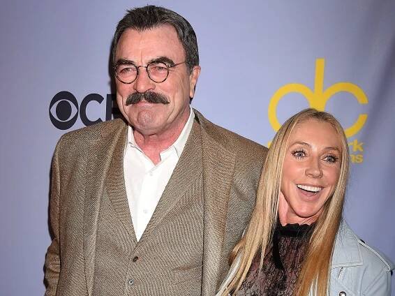 Tom Selleck celebrates 80th birthday with wife Jillie Mack, 67, in style