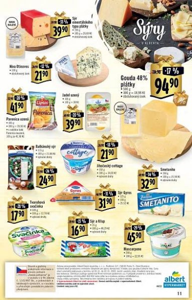 Označte produkt do nákupního košíku