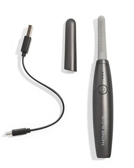 deluxe heated eyelash curler