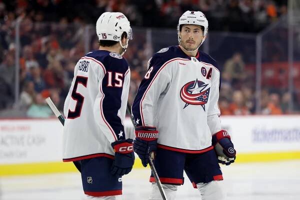 Columbus Blue Jackets v Philadelphia Flyers
