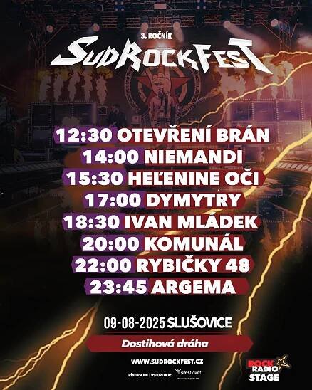 SudRock Fest 2025 - Festíky
