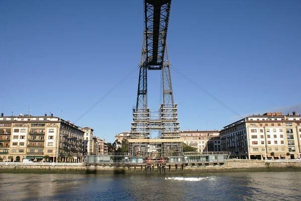 Obnovení Mostu Vizcaya, Bilbao, Španělsko | ULMA