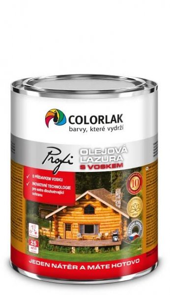 PROFI OLEJOVÁ LAZURA O1020 | COLORLAK, a.s. - Barvy s pávem