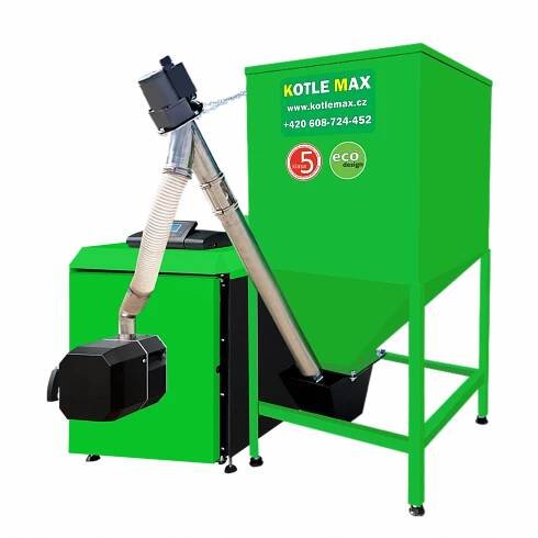 Kotle na pelety - Certifikované kotle emisní třídy 5 a ecodesign - Kotlemax