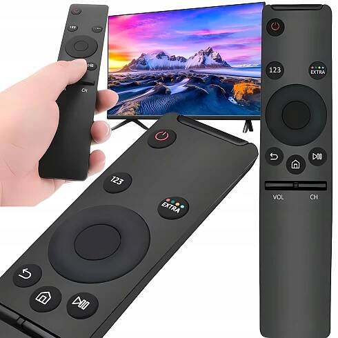 DÁLKOVÝ OVLADAČ K TELEVIZORU SAMSUNG SMART TV, UNIVERZÁLNÍ ČERNÝ