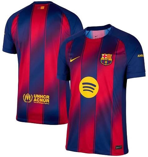  Barcelona Nike 2025/26 Home Replica Jersey - Navy