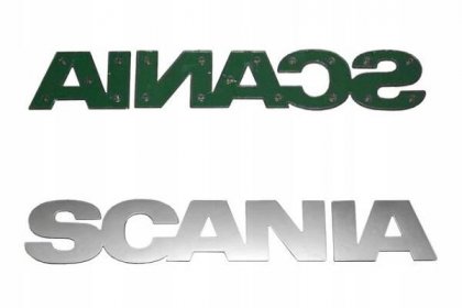 Znak nápisu Scania