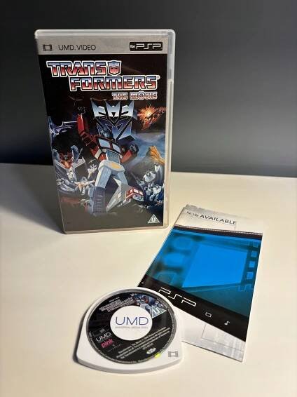 Transformers The Movie UMD VIDEO PSP Unikát
