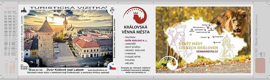 Turistická vizitka KVM - Dvůr Králové nad Labem
