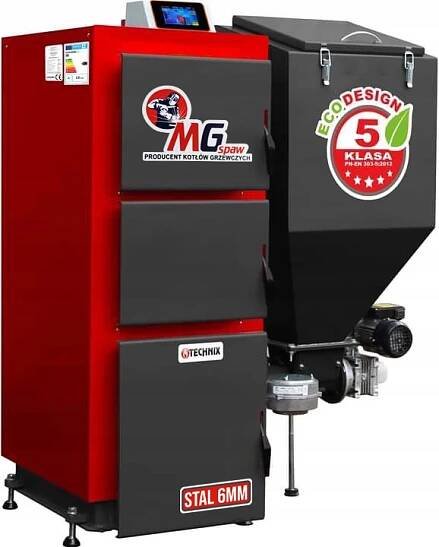 KOTLE 30 KW KAMNA NA EKOGROSZEK 5 TŘÍDA ČERPADLO+SLIM