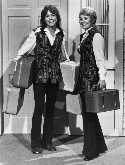 Shirley Jones and David Cassidy have arrived bag and baggage and settled down with the rest of "The Partridge Family.