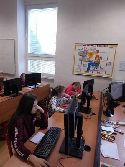 Soutěž – Bobřík informatiky 2019 – Základní škola Šumperk, 8.května