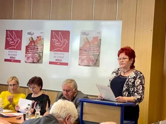 Proběhla Jihočeská krajská konference KSČM. Alena Nohavová opět předsedkyní Jč KV KSČM | Okresní výbor KSČM Jindřichův Hradec
