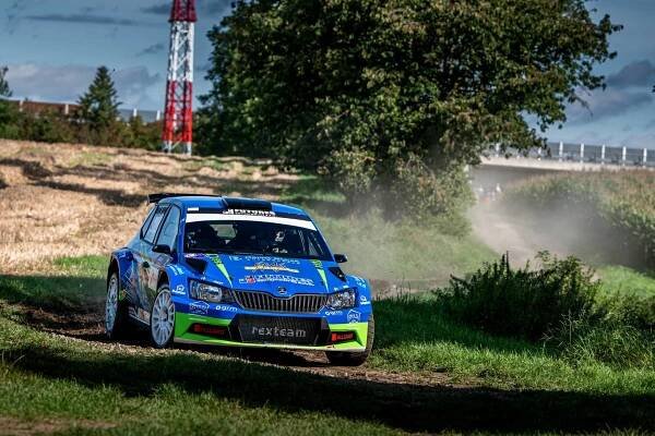 Fotka z rally závodů